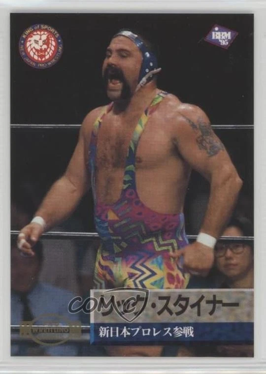 1995 BBM Pro Wrestling Rick Steiner #30 - Image 1 of 2