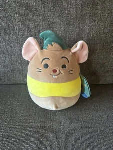 Squishmallow 6,5" Disney Cenerentola GUS GUS nuovo con etichetta - Foto 1 di 2