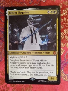 Tarjeta rara Mister Negative Marvel's Spiderman Magic The Gathering Magic The Gathering - Imagen 1 de 1