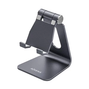 AISENS MS1PM-083 Adjustable Table Stand M (1 Pivot) for Telephone/Tablet, Grey - Bild 1 von 7