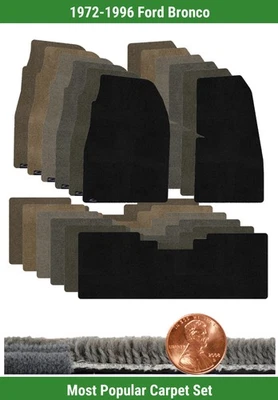 Juego de alfombrillas Lloyd Custom Ultimat para Ford Bronco 1972-1996 (3 piezas) #LT1 Foto 1 de 4