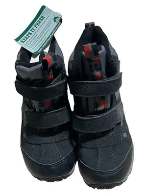 Merrell Niños Moab Correa Polar WP Impermeable Botas de Senderismo Negro Gris Talla 12 Foto 1 de 4