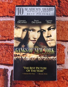 Gangs of New York VHS Tape - Picture 1 of 4