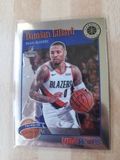 DAMIAN LILLARD BLAZERS 2019-20 PANINI HOOPS PREMIUM STOCK TRIBUTE CARD.No 291.🔥