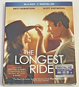 The Longest Ride (Blu-ray, 2015)Scott Eastwood,Britt Robertson -W/Slipcover- New - Picture 1 of 7