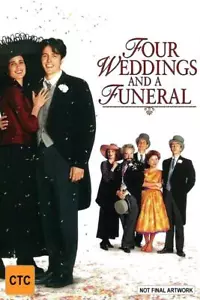 Four Weddings And A Funeral (DVD, 1993)high Grant Region 2,4 Romance FREE POST - Picture 1 of 1