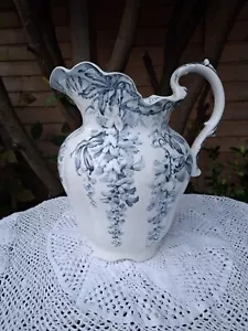 Antique Grimwade Wisteria Pitcher Jug Pattern No 424760 - Picture 1 of 18
