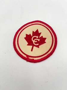 Vintage Canada Maple Leaf Patch Badge - Picture 1 of 3