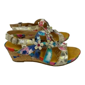 Sandalia mujer Laura Vita multicolor 41 euros - Imagen 1 de 3