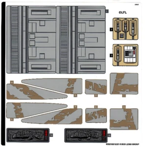 new LEGO Star Wars Sticker Sheet for The Razor Crest 75292 - Picture 1 of 1