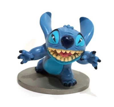 "Figura Stitch Smiling or Growling 1,75"" Disney #415" Foto 1 de 4