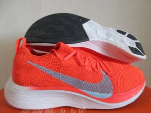 NIKE VAPORFLY 4% FLYKNIT BRIGHT CRIMSON RED SZ 4.5 MENS-WOMENS SZ 6 [AJ3857-600] - Picture 1 of 5