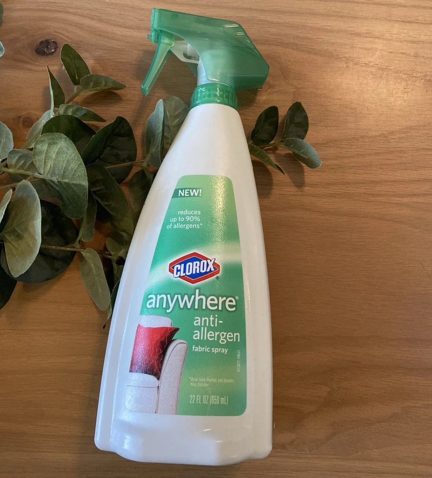 Clorox Anywhere Anti Allergen Fabric Spray 22 oz Discontinued New - Image 1 of 2