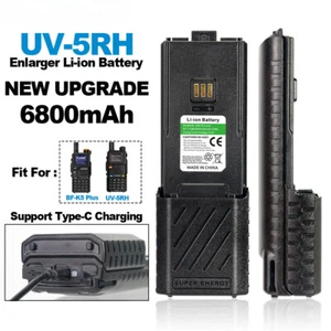 BL-5RH Pro Max Battery Enlarge 6800mAh For Baofeng Walkie Talkie BF-K5Plus New - Zdjęcie 1 z 14