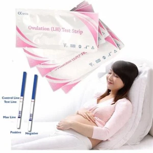 5/10/20pcs Private LH Ovulation Test Strip Predictor Fertility Kit Stick Lot US - Picture 1 of 13