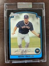 2003 BOWMAN UNCIRCULATED SILVER #327 KEVIN YOUKILIS #'D 137/250