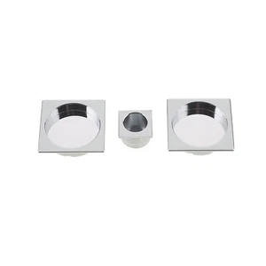 Kit de tirador cuadrado empotrado para puerta corredera - Imagen 1 de 1