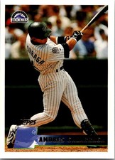 1996 Topps Andres Galarraga  249 Colorado Rockies