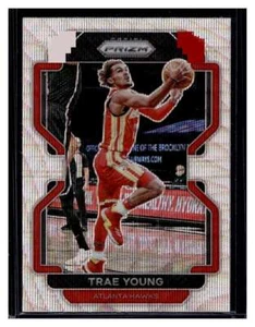 2021-22 Panini Prizm Silver Wave Prizm #26 Trae Young Card (Qty) - Picture 1 of 2