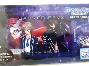 Sacred Seven Tandoji Alma & Kijima Knight Vestido Adhesivo Tarjeta IC Hecha en Japón - Imagen 1 de 5