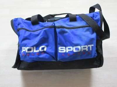 Винтажная спортивная/спортивная сумка Polo Sport Ralph Lauren 1990-е с логотипом RRL 22x13x12 - Изображение 1 из 4