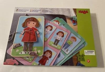 Dress Me Threading Game by HABA - Complete - Ages 3+ - Image 1 of 4