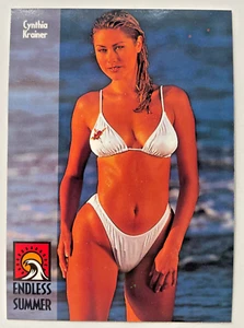 Maillot de bain modèle de maillot de bain 1993 Portfolio Endless Summer Cynthia Krainer #18 - Photo 1/2
