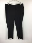 Lark And Ro Womens Plus Size Bootcut Trouser Pant Curvy Fit Black 18Ws Nwt