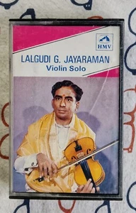 Lalgudi G. Jayaraman Violin Solo 1991 Cassette Album HMV India Classical VG - Picture 1 of 6