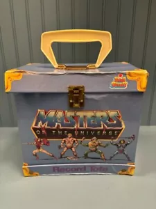 He-Man Schallplattentasche 1984 Masters of the Unvierse 45 Box-Vintage Tragetasche MOTU - Bild 1 von 6