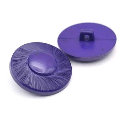PURPLE SHANK BUTTONS Sizes 18mm 22.5mm or 28mm - Image 1 of 2