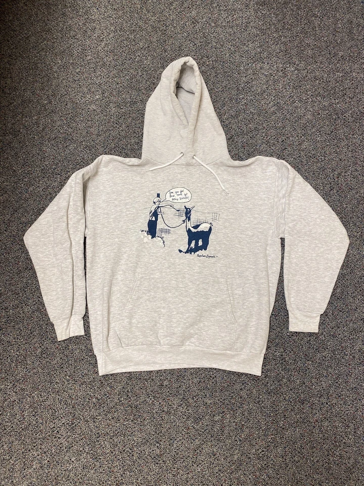 Moletom com capuz vintage Napoleon Dynamite masculino tamanho grande “Tina You Fat Lard” Y2K 2006 - Imagem 1 de 4