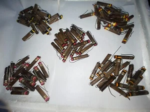 100pcs IRC Vintage Western Electric era Type BW 2 Watt Resistors - Picture 1 of 3