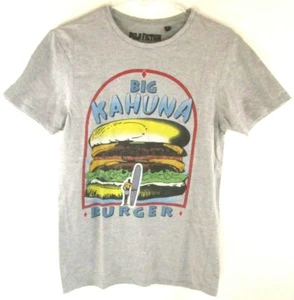 T-Shirt Pulp Fiction Big Kahuna Burger Homme Gris Taille S - Imagen 1 de 5