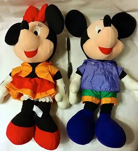 GROSSES SPORTLICHES MICKEY & MINNIE PAAR PLÜSCH aus Japan - versandkostenfrei - Bild 1 von 2