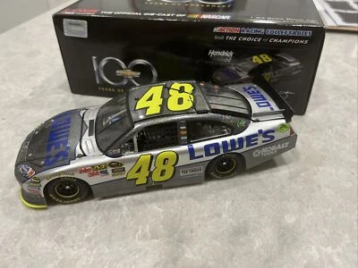 Chevrolet Jimmie Johnson #48 Lowe's 2011 100 aniversario. Nascar diecast 1:24 Foto 1 de 4