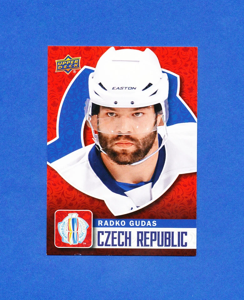 2016 UPPER DECK RADKO GUDAS panthers WORLD CUP HOCKEY free shipping - Image 1 of 2