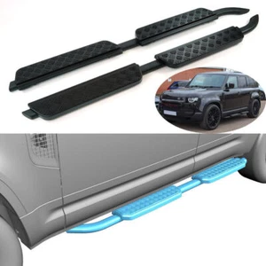 Fixed Running Board fits For Defender 130 2021- 2024 Side Bar Nerf Bar Side Step - Picture 1 of 8