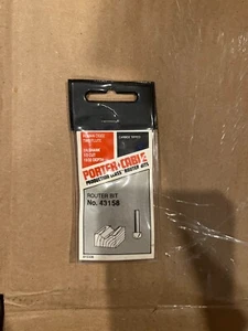 PORTER-CABLE 43158 PLUNGE CUTTING ROUTER BIT 1/2 IN DIA 1/4 SHANK - Picture 1 of 2