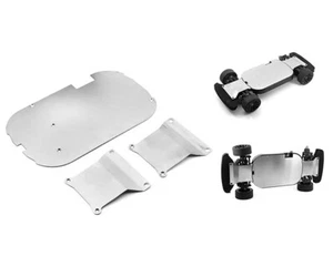 Stainless Steel Chassis Amour Protector Plate For TAMIYA 1/10 TT-01 TT01-D CAR - Picture 1 of 5