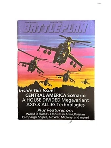 3W Collectable Battleplan Wargame Magazine #6 1988 Central America Scenario - Picture 1 of 3