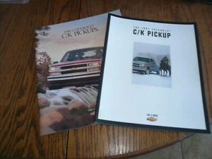 1996 1997 Chevrolet C/K Pickups Sales Brochures - Vintage - 2 for 1 Price - Picture 1 of 4