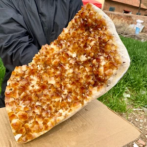 22.70LB Large Natural Citrine cluster mineral specimen quartz crystal healing - Picture 1 of 16