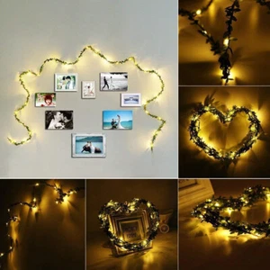 Lighted Willow Vine Tree 100 LED Branch for Home Decor Party Wall Window Mantel - Picture 1 of 6