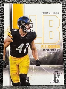 2024 Topps Signature Class Fútbol Base Novatos Clase II - 171 Payton Wilson - Imagen 1 de 2