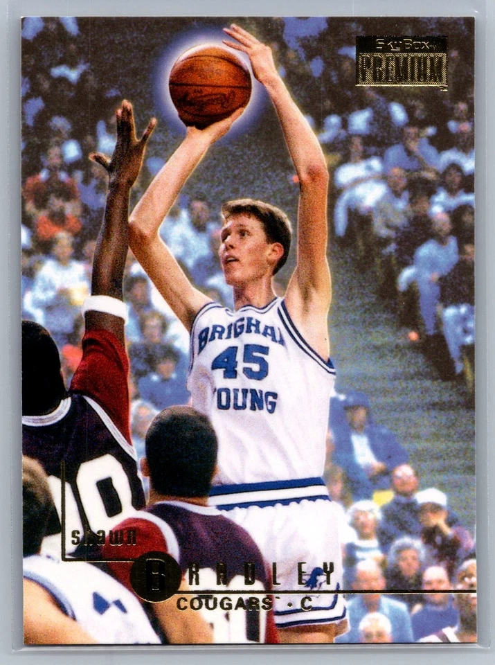 2013-14 Fleer Retro #64 Shawn Bradley BYU Cougars - Image 1 of 2