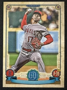 Topps Gypsy Queen Shohei Ohtani Pitching SP 2019 sin nombre en el frente - Imagen 1 de 2