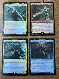 🔥 Magic MTG Final Fantasy Costco Promo Karten Foil Cloud & Sephiroth - Bild 1 von 2