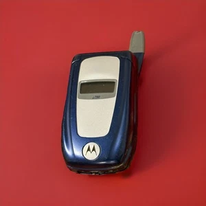 Motorola i760 Vintage Nextel iDen Phone Blue Direct Talk Radio - Zdjęcie 1 z 8