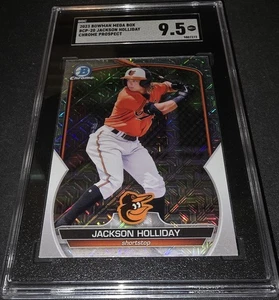 2023 Bowman Jackson Holliday Chrome Prospects Mega Box Refractor #BCP-20 SGC 9.5 - Bild 1 von 8